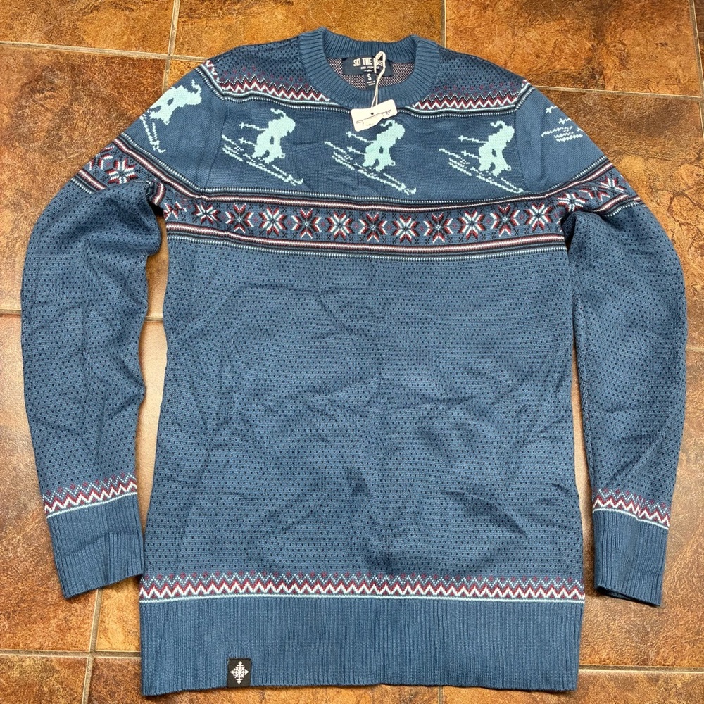 NEW Ski the East Crewneck Sweater